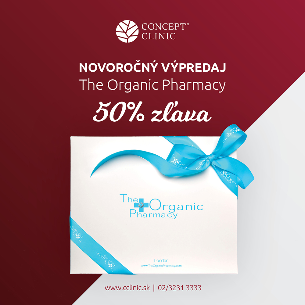 novorocna_akcia_TOP The Organic Pharmacy 50% ZLAVA